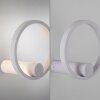 Illuminazione Leuchten Direkt ARCHIE Applique LED Bianco, 1-Luce, Telecomando