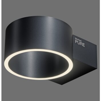 Illuminazione Paul Neuhaus Clipse Applique LED Grigio, 2-Luci