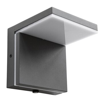 Illuminazione Globo Lighting Lassan Illuminazione esterna LED Antracite, 1-Luce