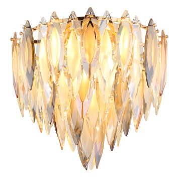 Illuminazione Globo Lighting Elinor Plafoniera Oro, 5-Luci