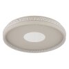 Illuminazione Globo Lighting Shirley Plafoniera LED Sabbia, 1-Luce, Telecomando