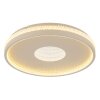 Illuminazione Globo Lighting Shirley Plafoniera LED Sabbia, 1-Luce, Telecomando