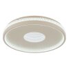 Illuminazione Globo Lighting Shirley Plafoniera LED Sabbia, 1-Luce, Telecomando