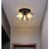 Illuminazione Globo Lighting Ulf Plafoniera Nero, 3-Luci