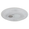 Illuminazione Globo Lighting Kriswall Plafoniera LED Bianco, 1-Luce