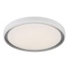 Illuminazione Globo Lighting Janice Plafoniera LED Bianco, 1-Luce, Telecomando, Cambia colore