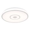 Illuminazione Globo Lighting Callie Plafoniera LED Bianco, 1-Luce