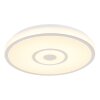 Illuminazione Globo Lighting Callie Plafoniera LED Bianco, 1-Luce