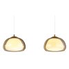 Illuminazione Globo Lighting Avila Lampadario a sospensione LED Oro, 1-Luce, Telecomando