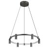 Illuminazione Globo Lighting Castela Lampadario a sospensione LED Antracite, 1-Luce