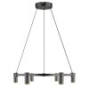 Illuminazione Globo Lighting Castela Lampadario a sospensione LED Antracite, 1-Luce