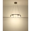 Illuminazione Globo Lighting Castela Lampadario a sospensione LED Antracite, 1-Luce