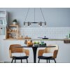 Illuminazione Globo Lighting Castela Lampadario a sospensione LED Antracite, 1-Luce