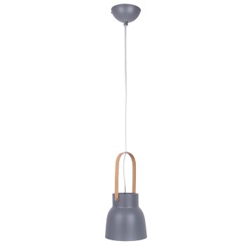 Illuminazione Globo Lighting Marike Lampadario a sospensione Grigio, 1-Luce