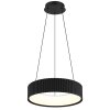 Illuminazione Globo Lighting Kemp Lampadario a sospensione LED Nero, 1-Luce