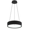 Illuminazione Globo Lighting Kemp Lampadario a sospensione LED Nero, 1-Luce