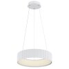 Illuminazione Globo Lighting Kemp Lampadario a sospensione LED Bianco, 1-Luce