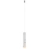 Illuminazione Globo Lighting Pelo Lampadario a sospensione LED Bianco, 1-Luce