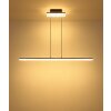 Illuminazione Globo Lighting Hilton Lampadario a sospensione LED Nero, 1-Luce