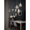 Illuminazione Globo Lighting Nesa Lampadario a sospensione Bianco, 3-Luci