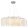 Illuminazione Globo Lighting Laverne Lampadario a corona Cromo, 9-Luci