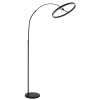 Illuminazione Globo Lighting Jerrold Lampada da terra LED Nero, 1-Luce