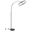 Illuminazione Globo Lighting Jerrold Lampada da terra LED Nero, 1-Luce
