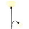 Illuminazione Globo Lighting Hinton Lampada da terra Nero, 1-Luce