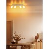 Illuminazione Globo Lighting Trent Plafoniera Cromo, Sabbia, 4-Luci
