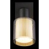 Illuminazione Globo Lighting Villegas Applique, Faretto da parete Nero, 1-Luce