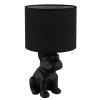 Illuminazione Globo Lighting Dogo Lampada da tavolo Nero, 1-Luce