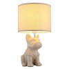 Illuminazione Globo Lighting Dogo Lampada da tavolo Sabbia, 1-Luce