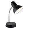 Illuminazione Globo Lighting Basic Lampada da tavolo Cromo, Nero, 1-Luce