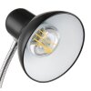 Illuminazione Globo Lighting Basic Lampada da tavolo Cromo, Nero, 1-Luce