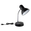 Illuminazione Globo Lighting Basic Lampada da tavolo Cromo, Nero, 1-Luce