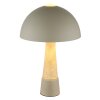 Illuminazione NOWA Lighting Paulin Lampada da tavolo Grigio, Effetto pietra, 1-Luce