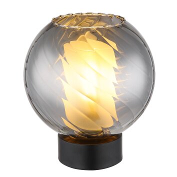 Illuminazione Globo Lighting Ulf Lampada da tavolo Nero, 1-Luce