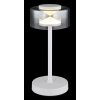 Illuminazione Globo Lighting Belinda Lampada da tavolo LED Bianco, 1-Luce