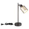 Illuminazione Globo Lighting Villegas Lampada da tavolo Nero, 1-Luce