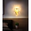 Illuminazione Globo Lighting Elinor Applique Oro, 3-Luci