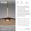 Illuminazione Paul Neuhaus Moon Lampada a sospensione LED Bronzo, 4-Luci