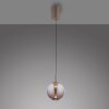 Illuminazione Paul Neuhaus Infinity Lampada a sospensione LED Bronzo, 1-Luce, Telecomando