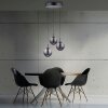 Illuminazione Paul Neuhaus E-Infinity Lampada a sospensione LED Grigio, 3-Luci, Telecomando
