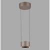 Illuminazione Paul Neuhaus Clipse Lampada a sospensione LED Bronzo, 2-Luci, Telecomando