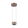 Illuminazione Paul Neuhaus Clipse Lampada a sospensione LED Bronzo, 2-Luci, Telecomando