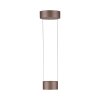 Illuminazione Paul Neuhaus Clipse Lampada a sospensione LED Bronzo, 2-Luci, Telecomando