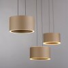 Illuminazione Paul Neuhaus Clipse Lampada a sospensione LED Bronzo, 6-Luci, Telecomando
