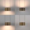 Illuminazione Paul Neuhaus Clipse Lampada a sospensione LED Bronzo, 6-Luci, Telecomando