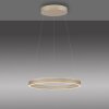Illuminazione Paul Neuhaus E-Loop Lampada a sospensione LED Bronzo, 2-Luci, Telecomando