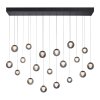 Illuminazione Paul Neuhaus Popup Lampada a sospensione LED Grigio, 19-Luci, Telecomando